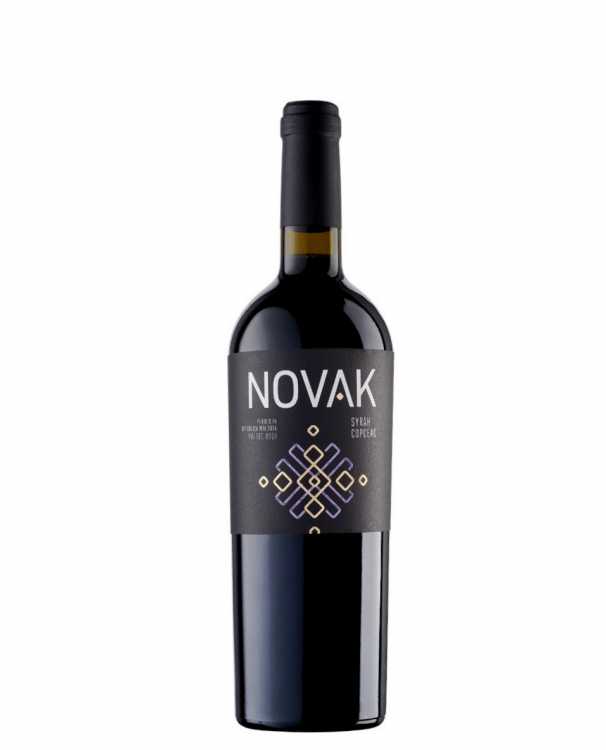 Вино «Syrah - Copceac» 2021 Novak. 0,75