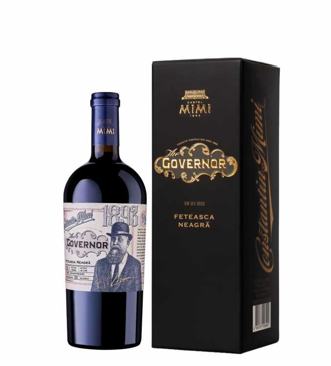 Вино «The Governor» 2019 Feteasca Neagra, Castel Mimi. 0,75. в коробке