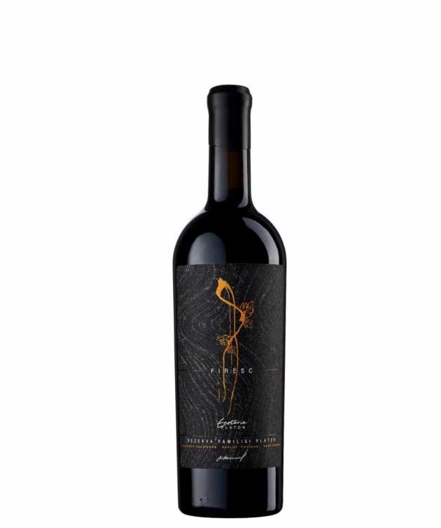 Вино «Firesc» 2021 Cabernet Sauvignon - Merlot - Saperavi - Rara Neagra, Enoteria Platon. 0,75