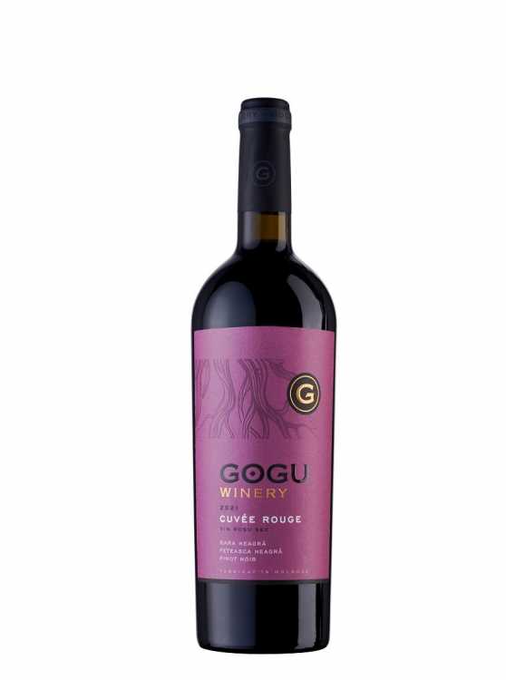 Вино «Cuvee Rouge» 2022 Malbec - Feteasca Neagra - Cabernet Sauvignon, Gogu. 0,75