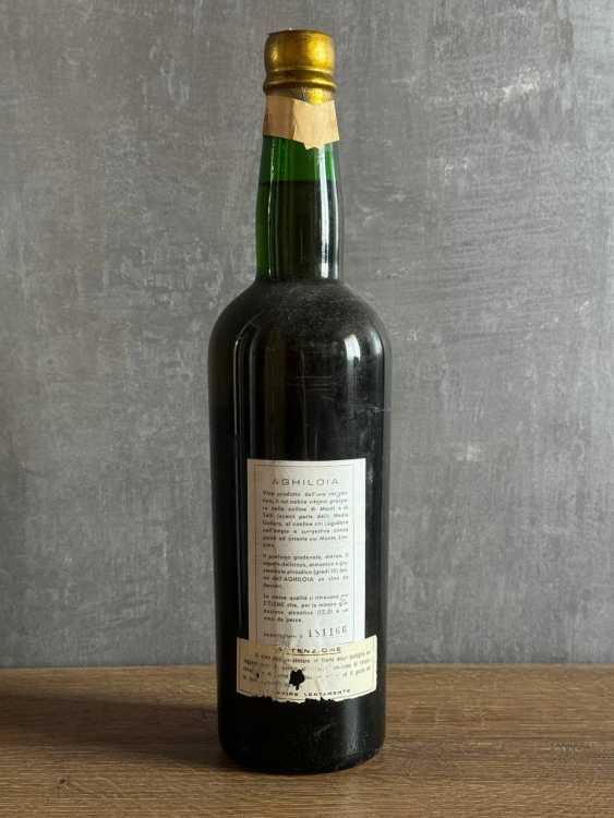 Вино Vermentino di Gallura Aghiloja 1966 года.