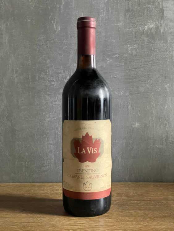 Вино Trentino Cabernet Sauvignon 1990 года