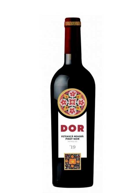 Вино «Dor» 2020 Feteasca Neagra - Pinot Noir, Bostavan. 0,75