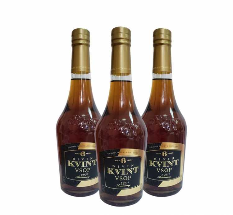 Коньяк «KVINT» VSOP 6 лет, 125th Anniversary. Conus 0,5