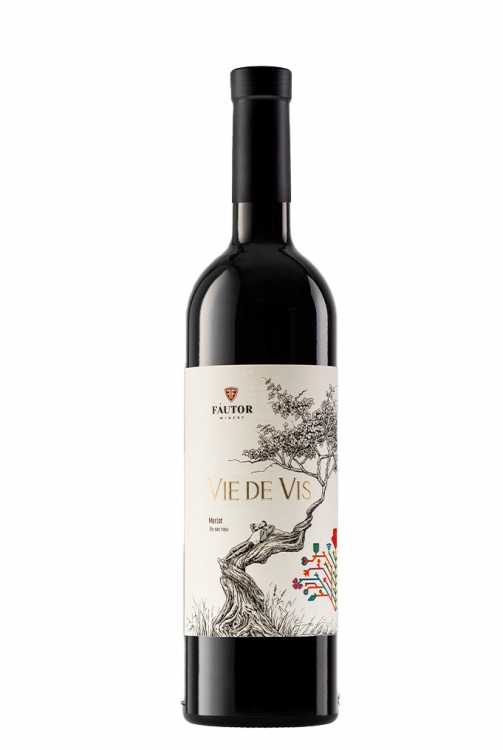 Вино «Vie de Vis» Merlot, Fautor. 0,75