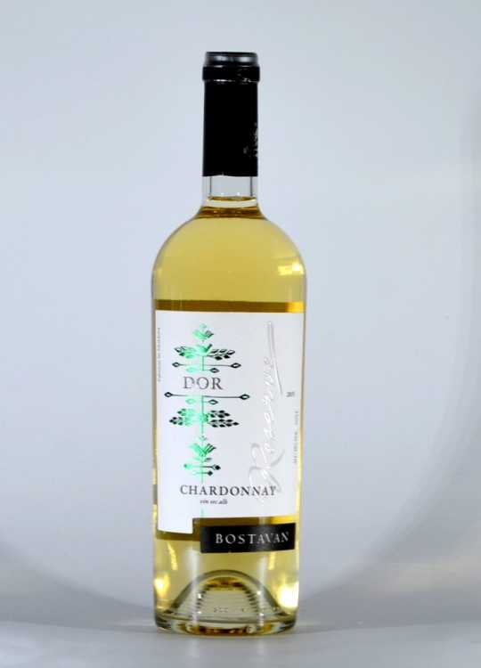 Вино «Chardonnay» 2020 Reserve, Bostavan. 0,75