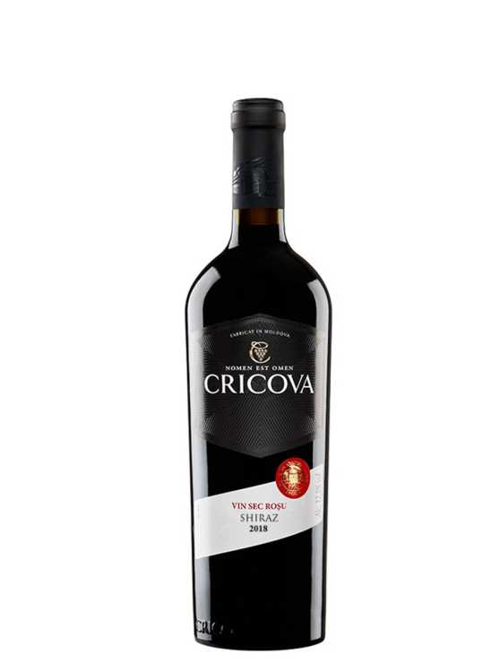 Вино «Shiraz» 2018 Vintage, Cricova. 0,75