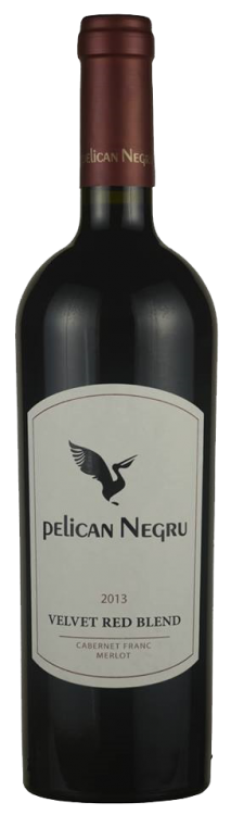 Вино «Velvet Red Blend» 2017 Pelican Negru. 0,75